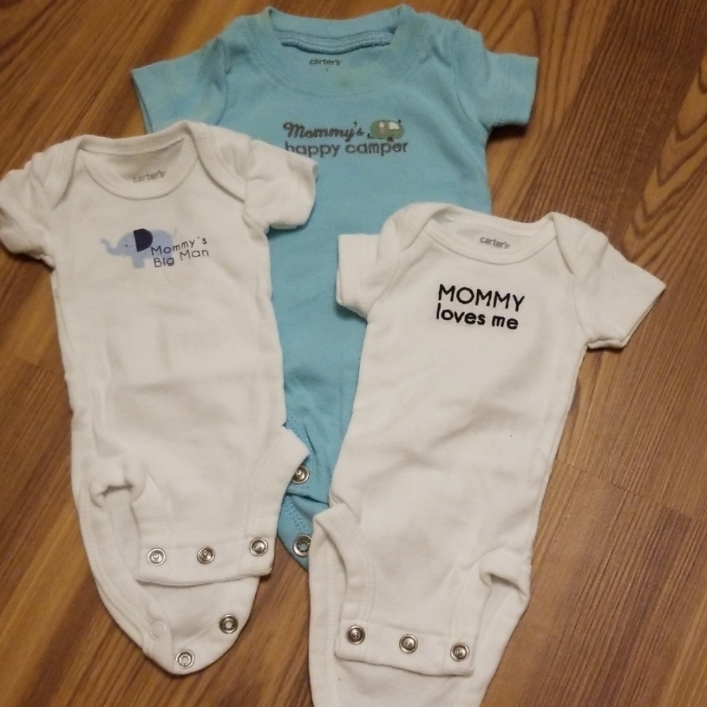 SOLD aby boy clothes
